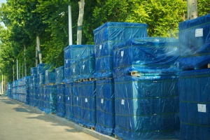 Tile pallet packaging