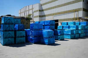 Tile pallet packaging