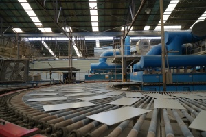 Tile production workshop