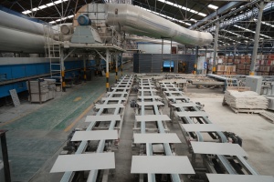 Tile production workshop