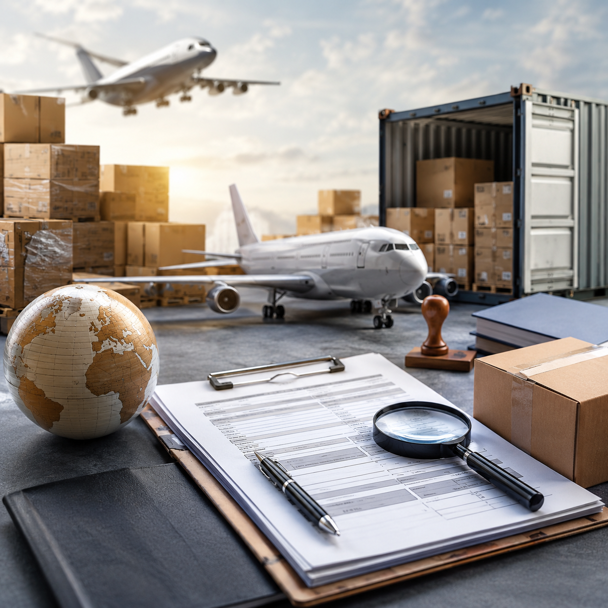 Compliance checks for China export customs declaration documents