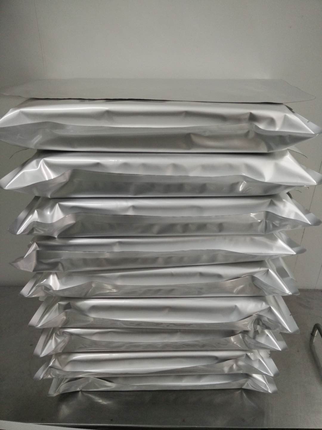 Aluminum foil bulk packaging of sodium hyaluronate from Shandong Habier