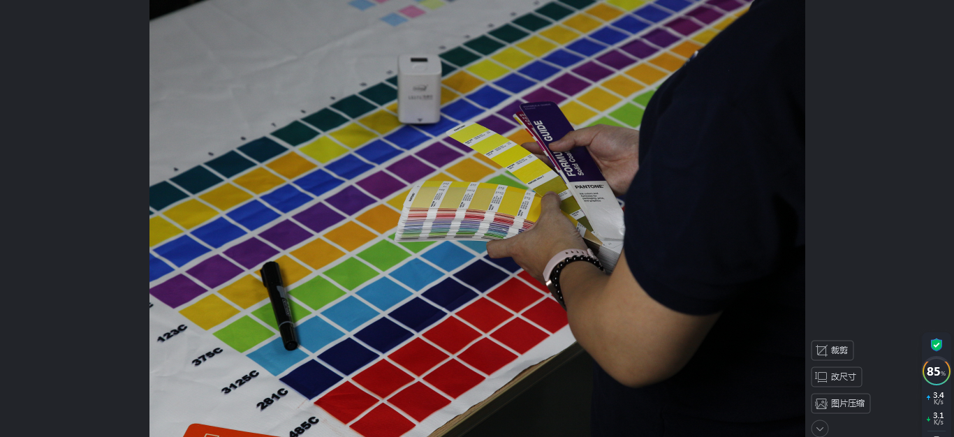 StarCanopy color control and fabric welding process