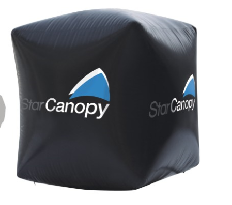 Inflatable cube for outdoor advertising - model ITC01
