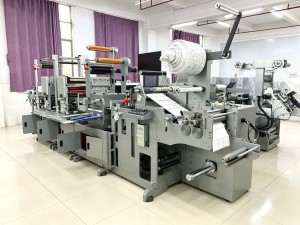 CS-350 2-color letterpress printing machine + flatbed die-cutting