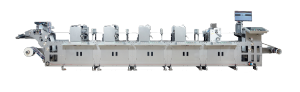 Flexographic printing machine