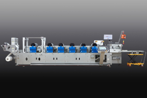 Full rotary flexographic printing machine
