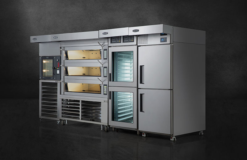 BRESSO HBWO series European deck oven dimensions and build