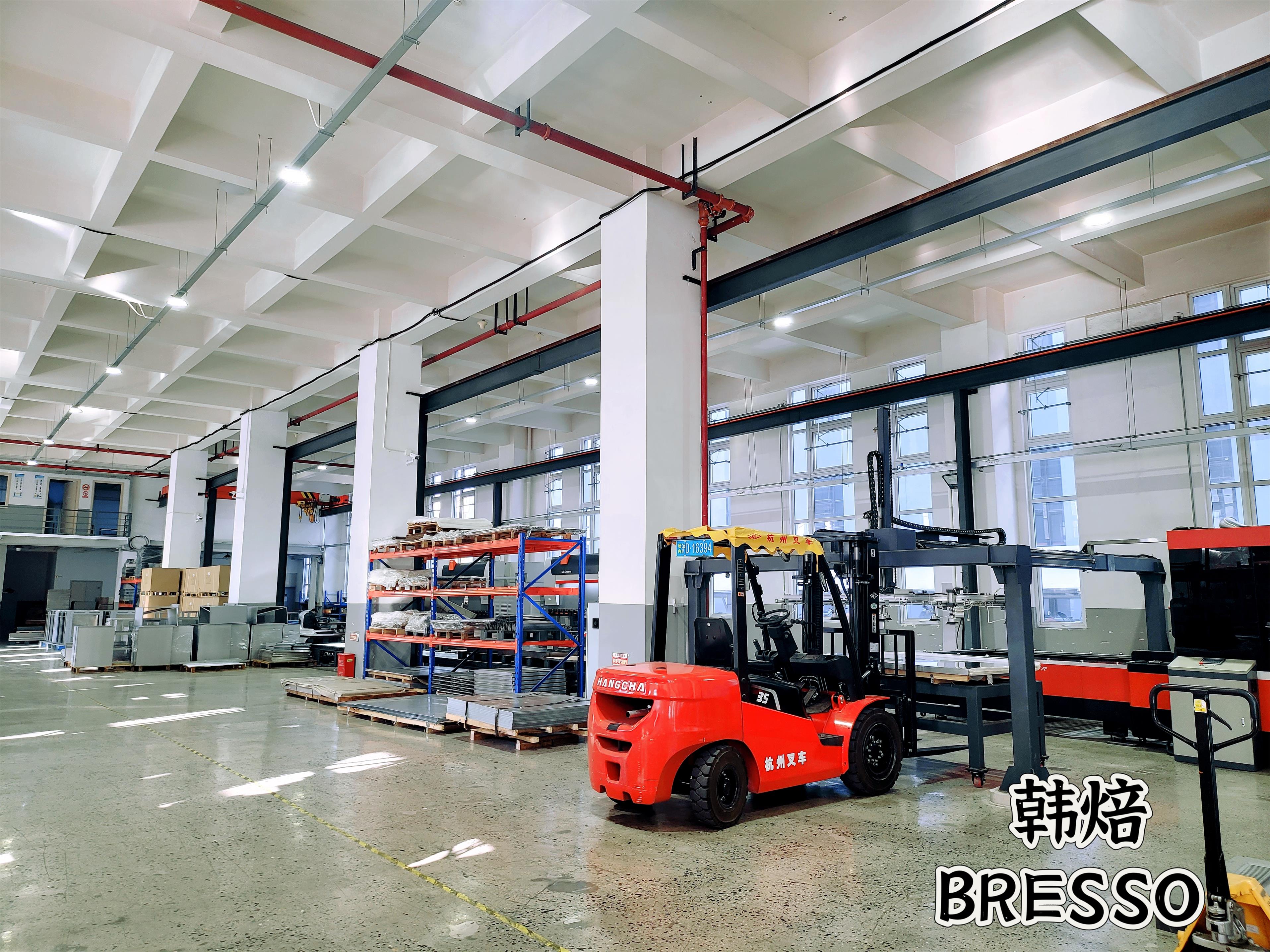 BRESSO production workshop sheet metal and assembly operations