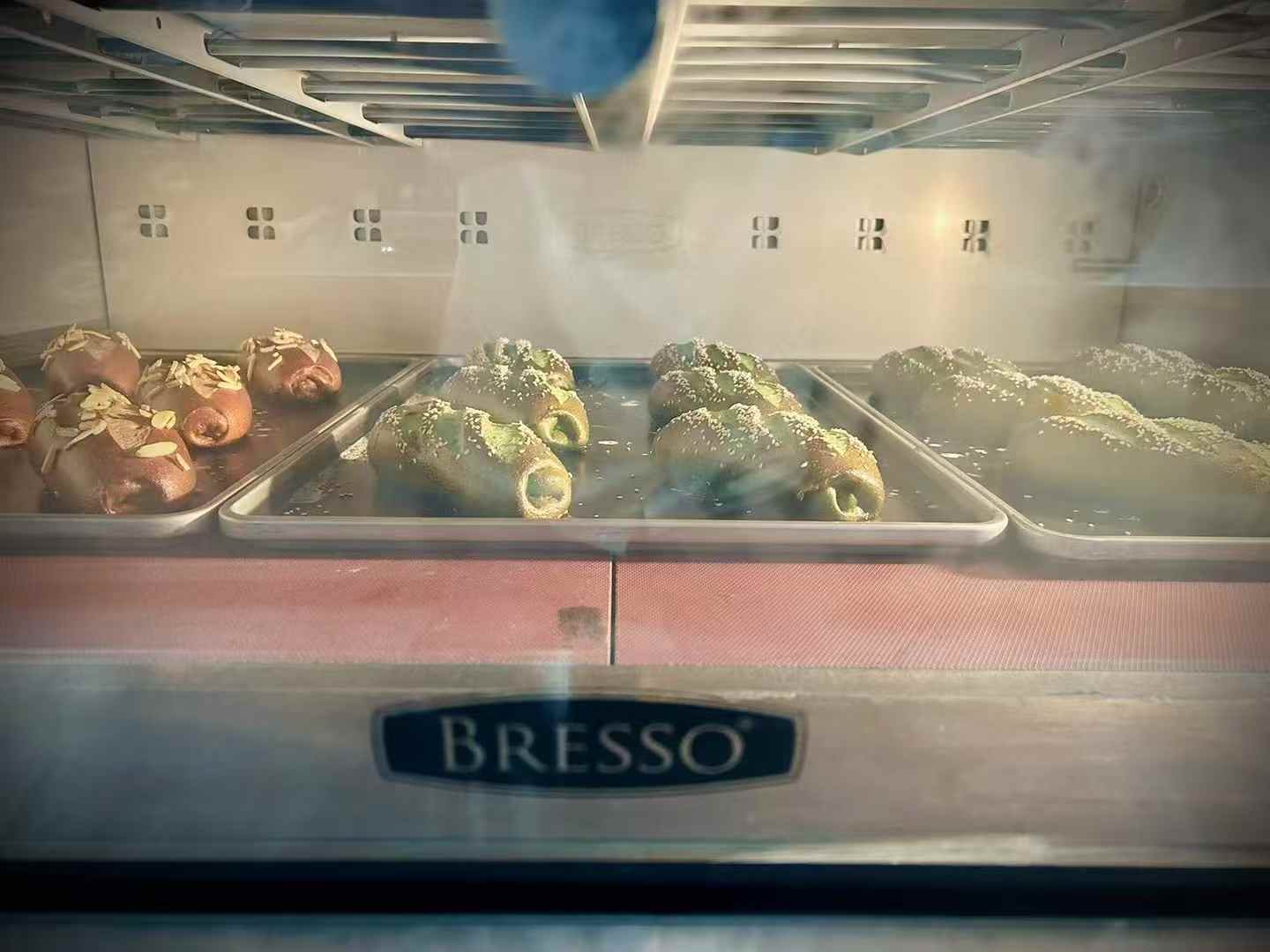 BRESSO bakery oven installation in a Canadian shop for precise temperature control and energy savings