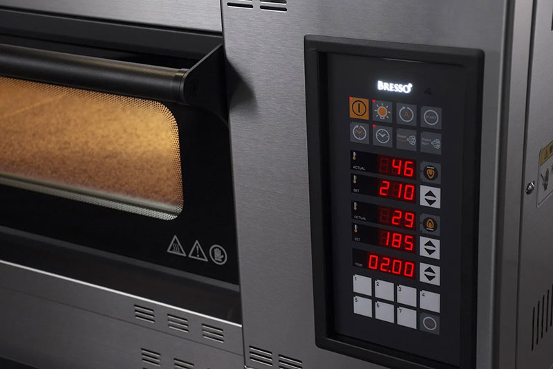 High Volume 3 Deck 12 Tray Asian Oven 27kW for Large Bakeries