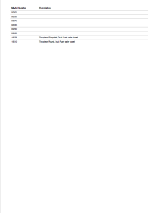 IAPMO R&T cUPC Certification for Dual Flush Water Closets (File No. 6559)