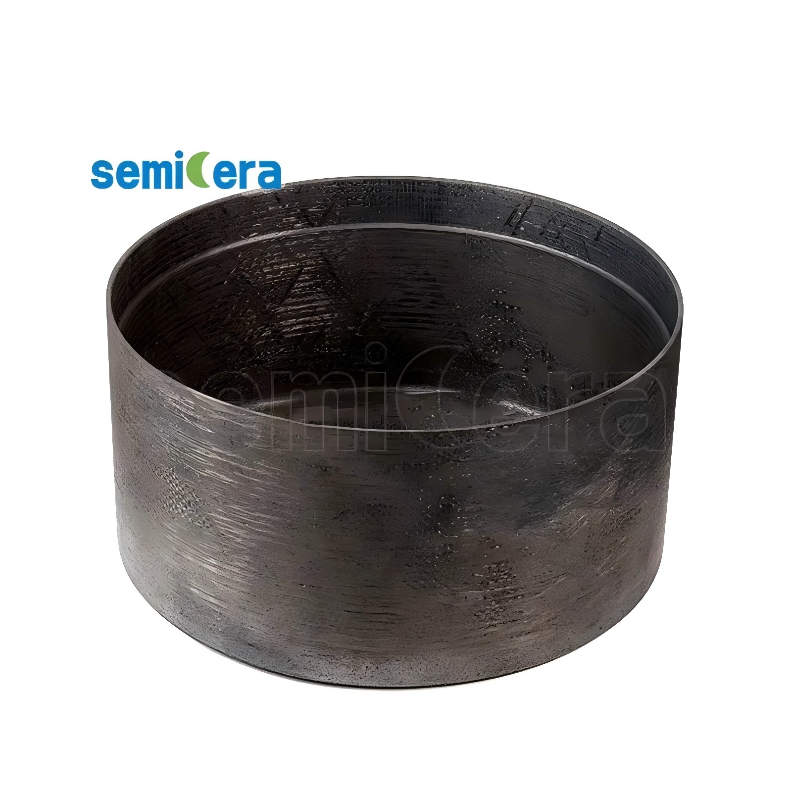 Carbon carbon composite crucible used in SiC crystal growth furnaces