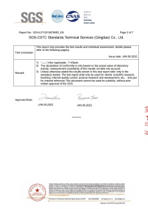 EU Medical EN455-1/-2/-3:2020 Disposable Medical Gloves Test Report