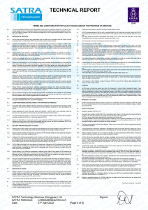 Nitrile gloves EN16523-1:2015+A1:2018 Test Report