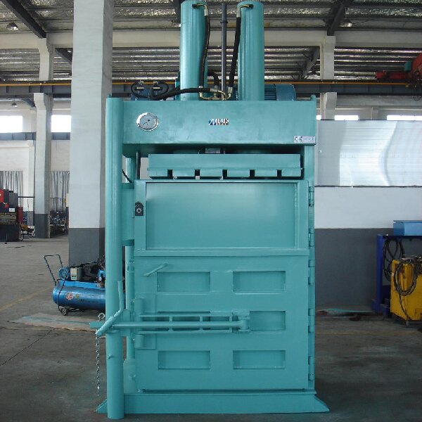 100 Ton Hydraulic Vertical Tire Baler NK080T100 for Recycling