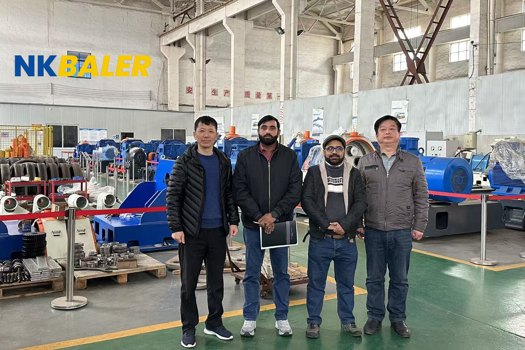 NKBALER manufacturing facilities in Wuxi, China