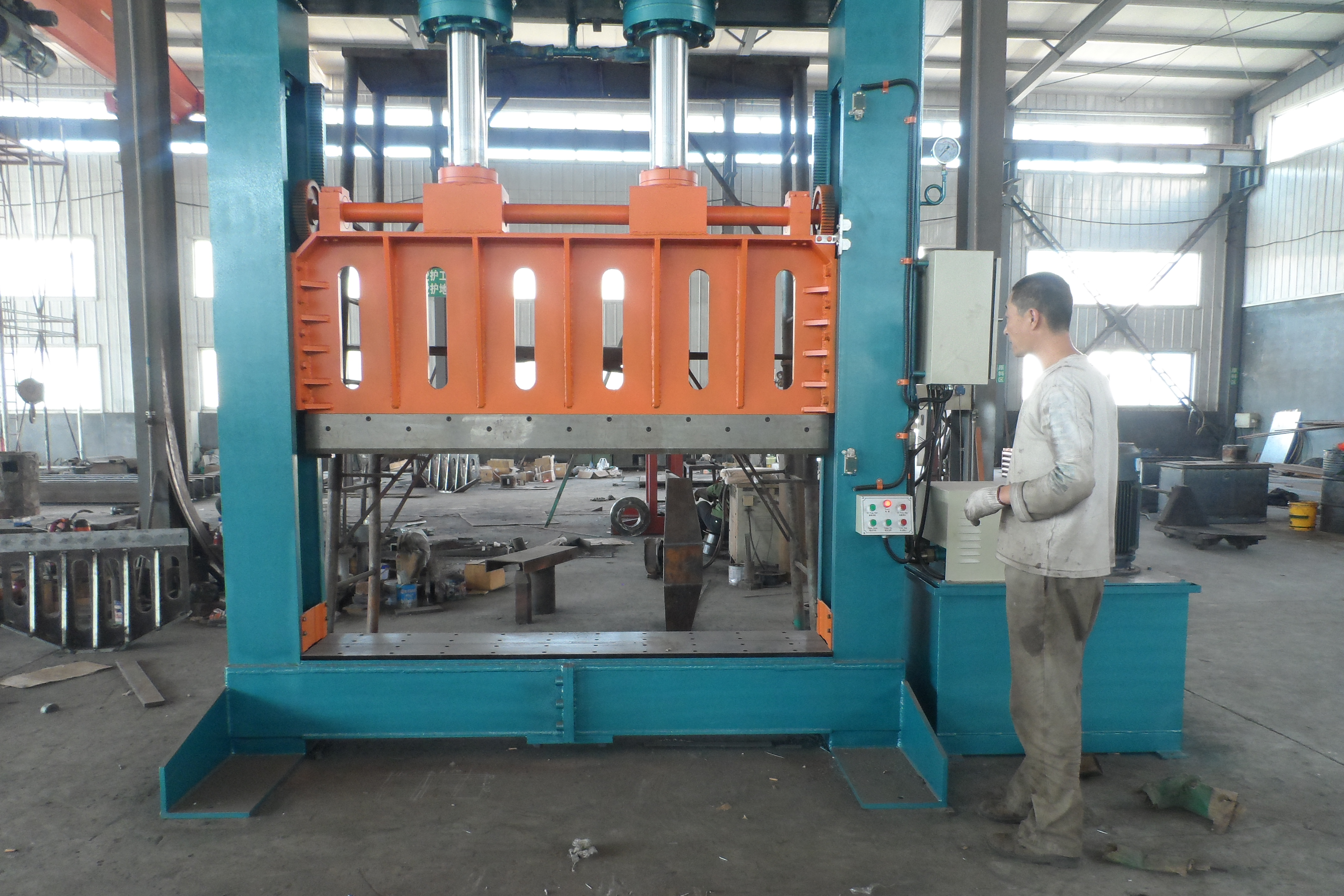 NKC150 baling chamber – close-up