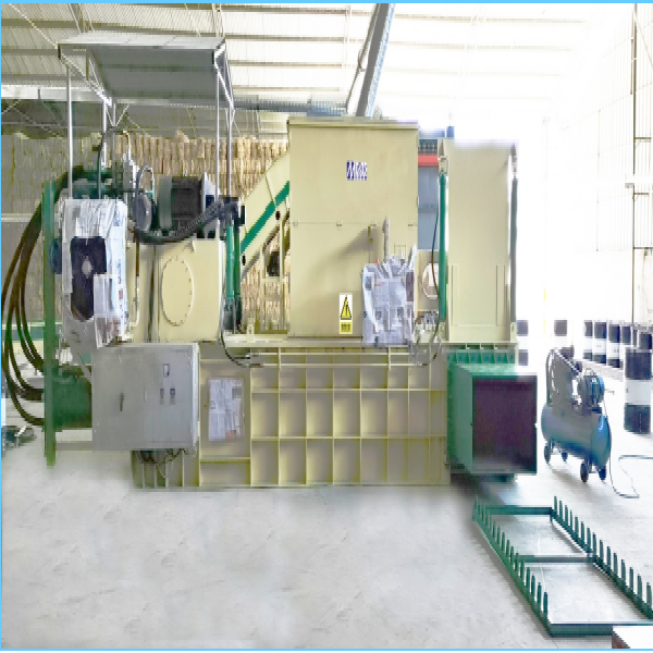 Automatic Alfalfa Baling Machine NKB280 side view