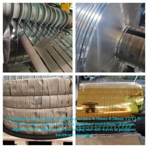 Premium Color Coated Tinplate Strip / High-Precision Slit Tinplate Coil