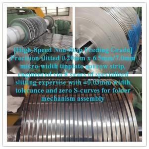 Precision Narrow Tinplate Strip / High-Tolerance Slit Tinplate Coil