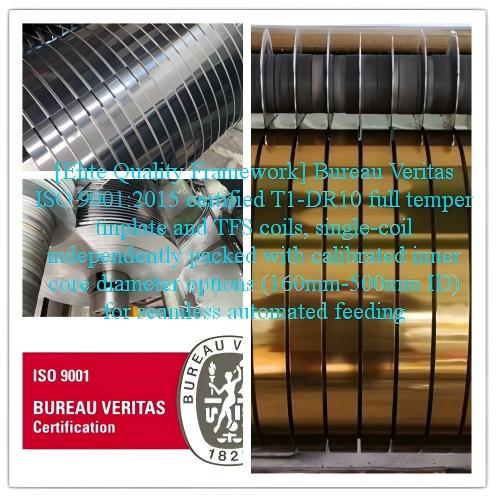 ZAM alloy steel coil with individual protective packaging, BV certified
