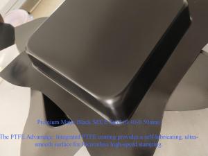 Deep Drawn SECE Steel with PTFE Matte Black Coating for Motor Housings