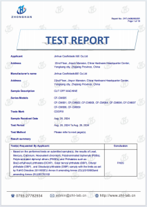 RoHS Test Report