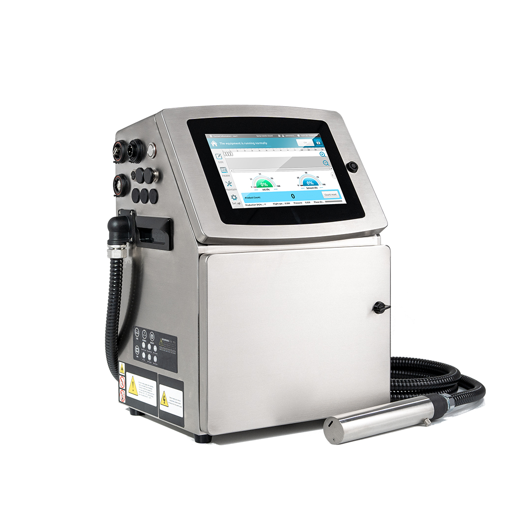 DOCOD V2000 CIJ printer left-side view