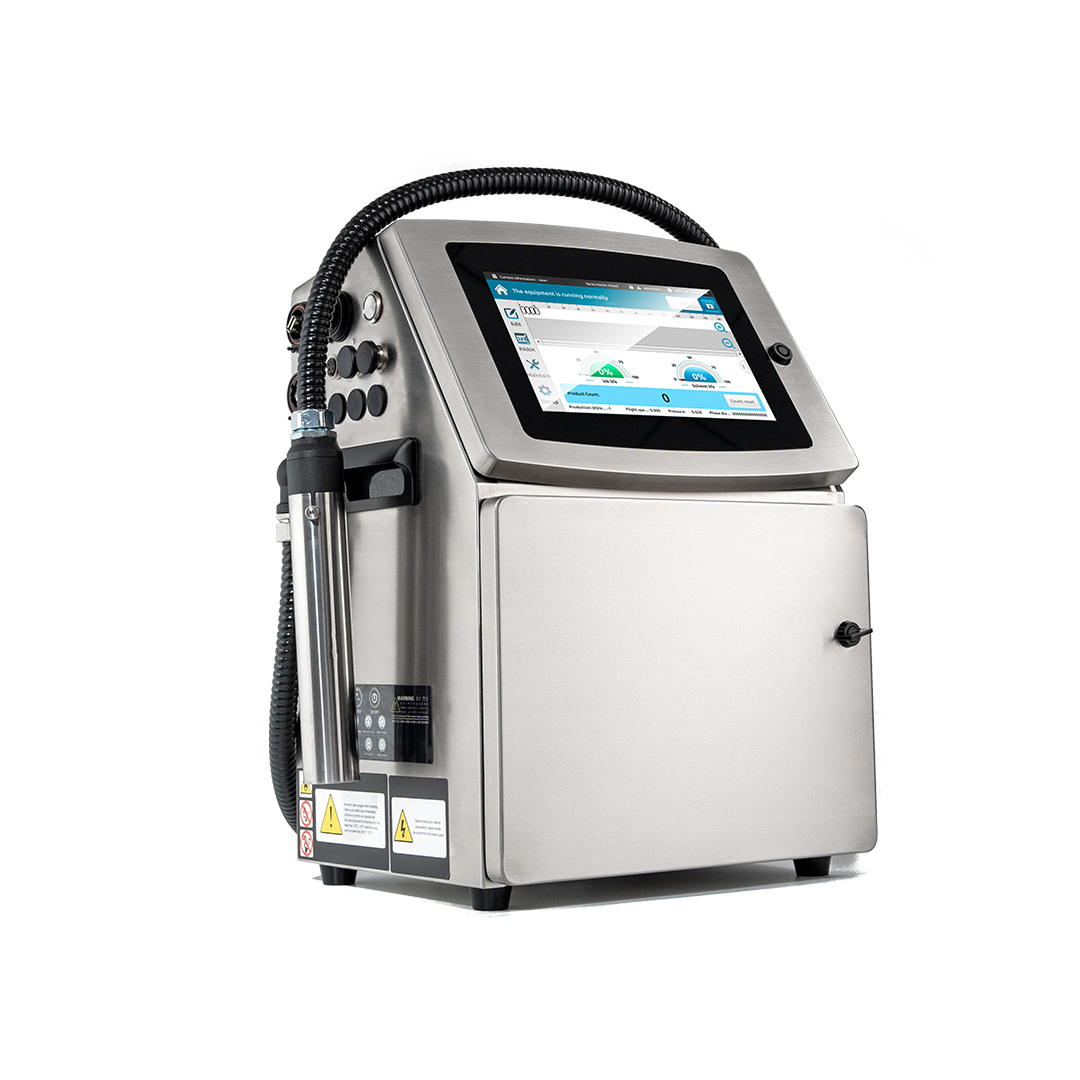 DOCOD V2000 CIJ printer front-right view