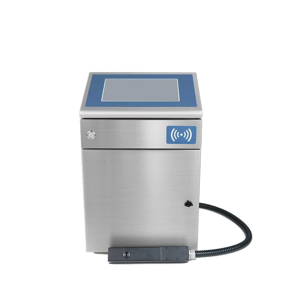 DOCOD S300plus Continuous Inkjet Printer front panel with touchscreen