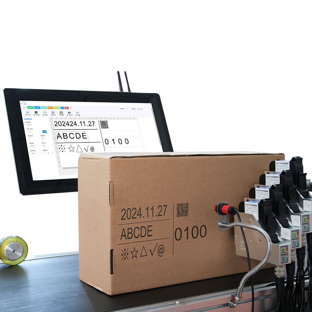 Carton Coding DOCOD TX1 Half-Inch Seamless Thermal Inkjet Printer with GS1 and QR
