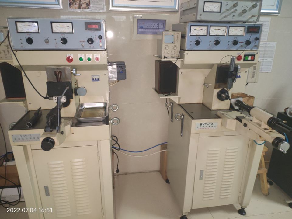 Steel ball BVT checking machine used in FKD Bearing's 100% product testing