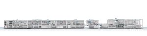 High-Speed Blister-Flow-Wrap-Cartoning Line