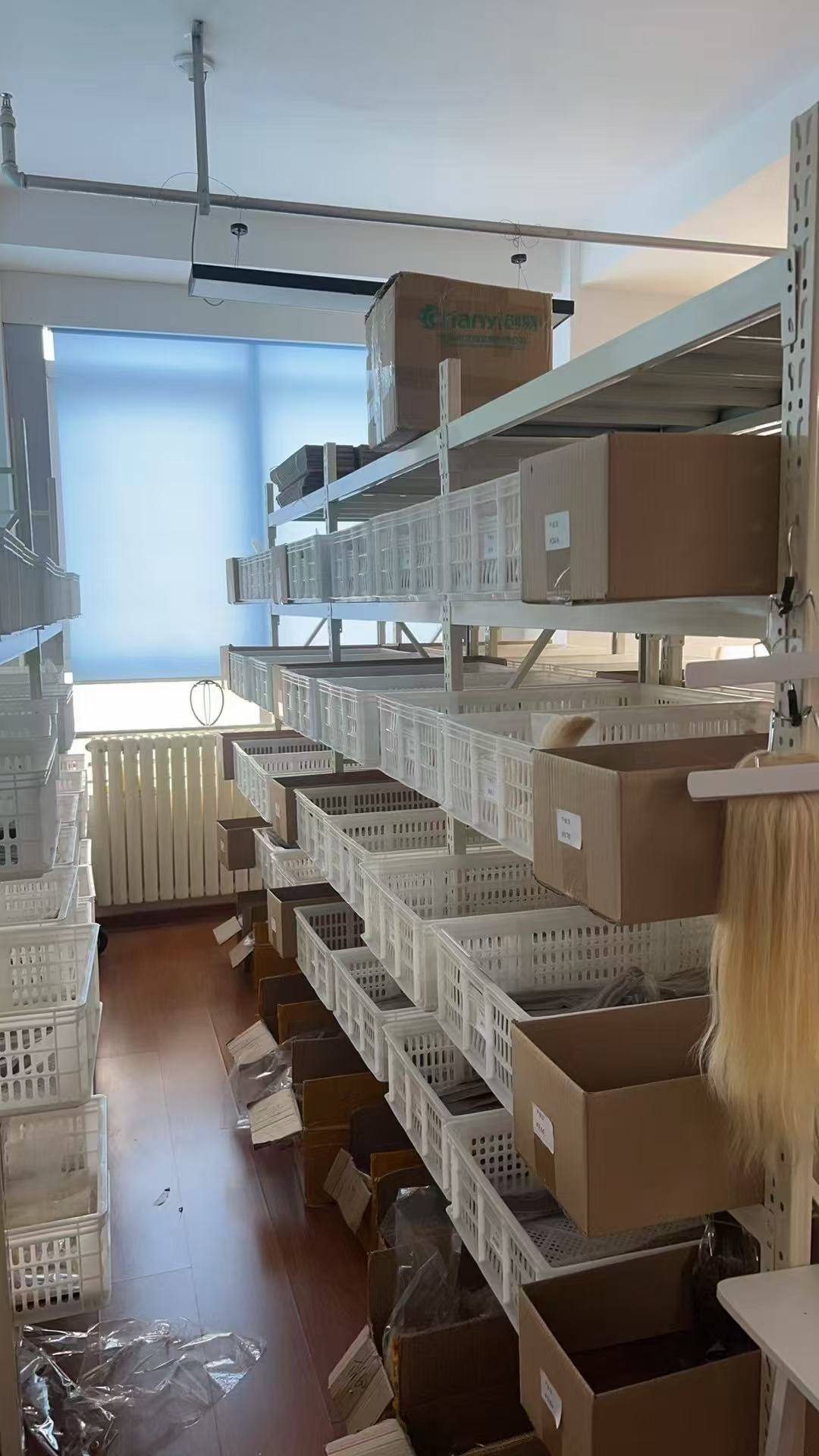 Dolas Dream hair warehouse inventory for genius weft extensions ready for shipment