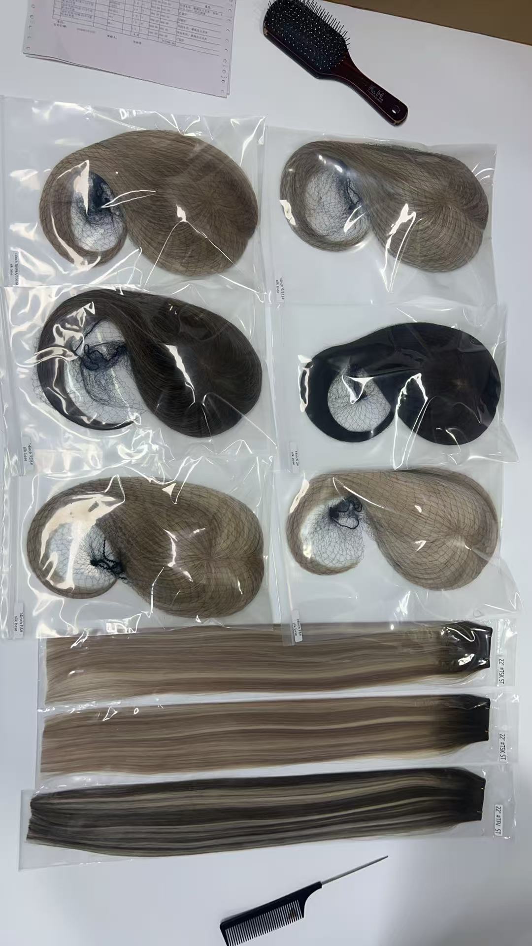 Dolas Dream genius weft and toppers ready to ship
