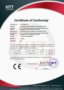 Certificate of Conformity