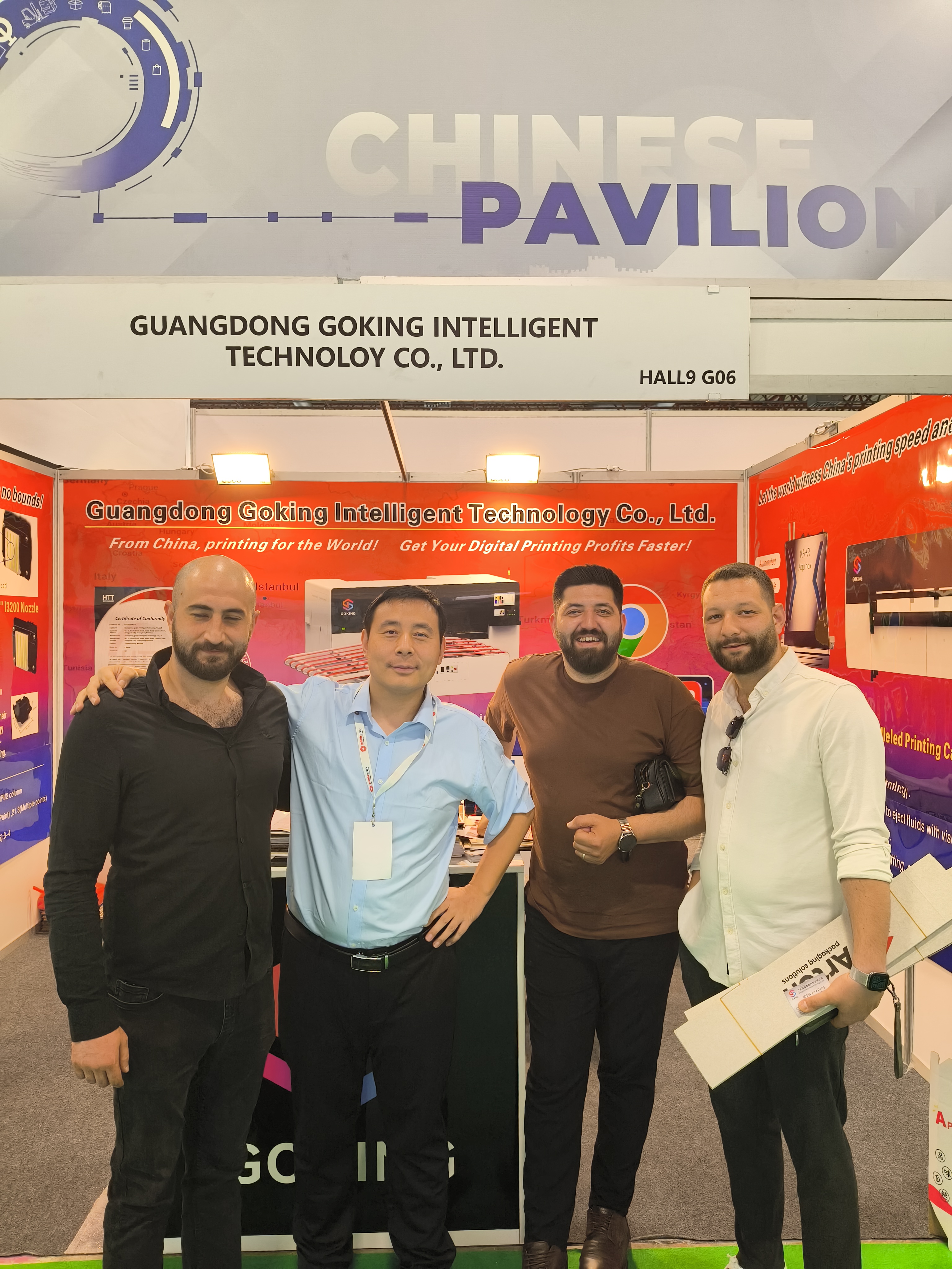 Long-term customer relationship built with a packaging printer client in Istanbul, Turkey