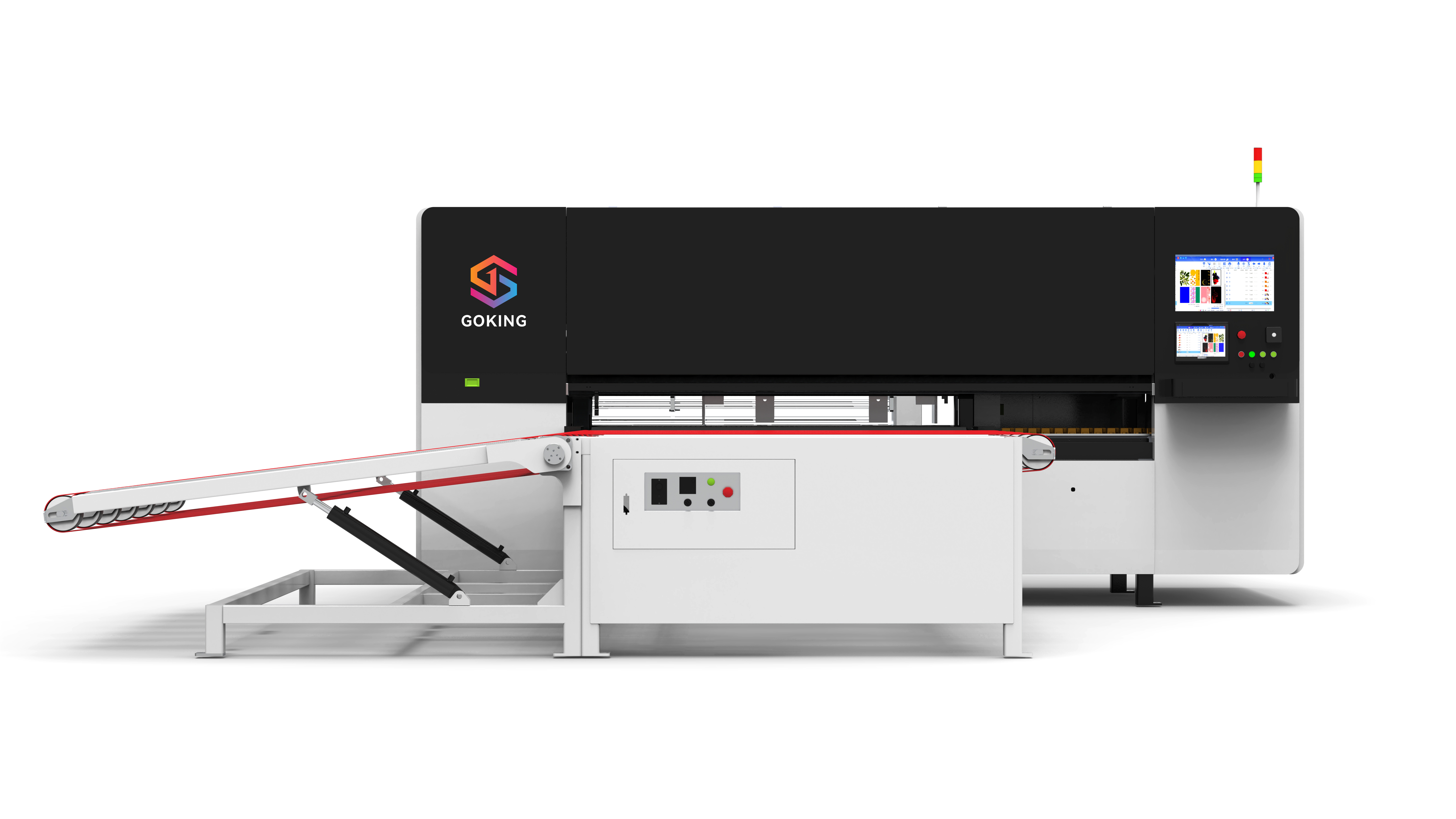 2-in-1 multifunction of GOKING digital printer with single-pass and scanning modes