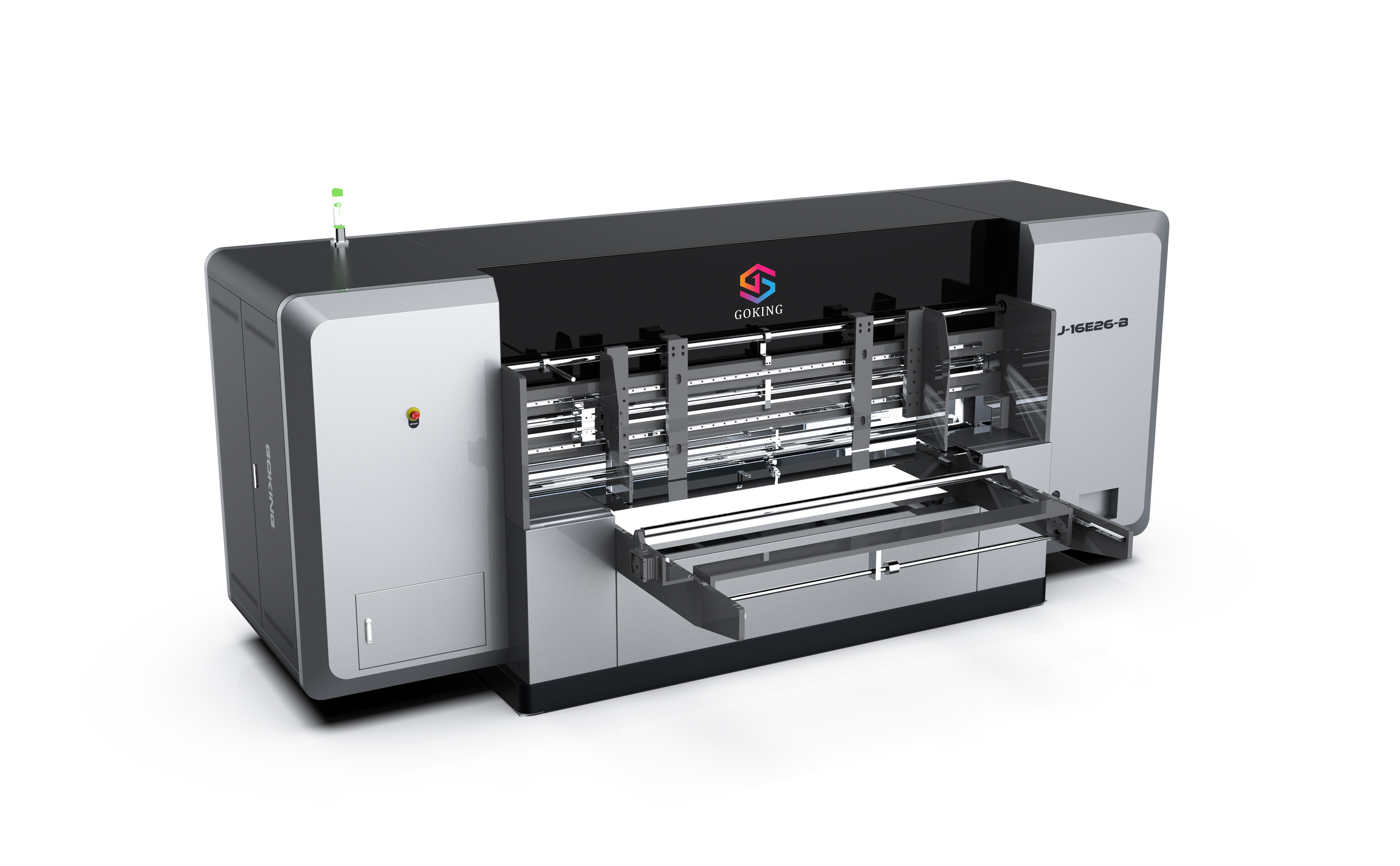 Multifunctional digital printing machine with UV eco-friendly ink for corrugated packaging
