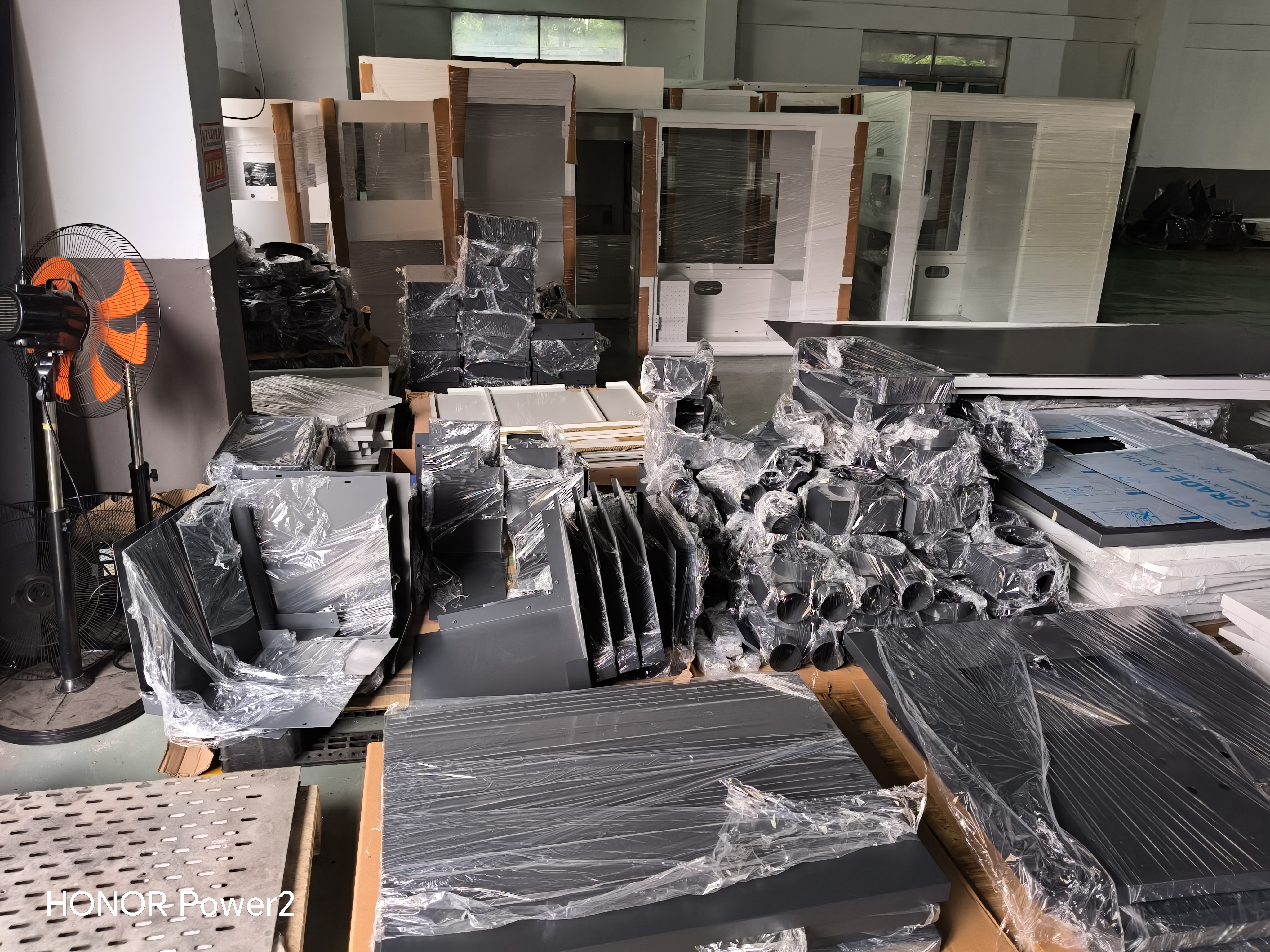 Steel plate beams procured for the high-precision crossbeam of a digital printing machine