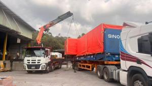 Hong Kong cranes for loading and unloading goods