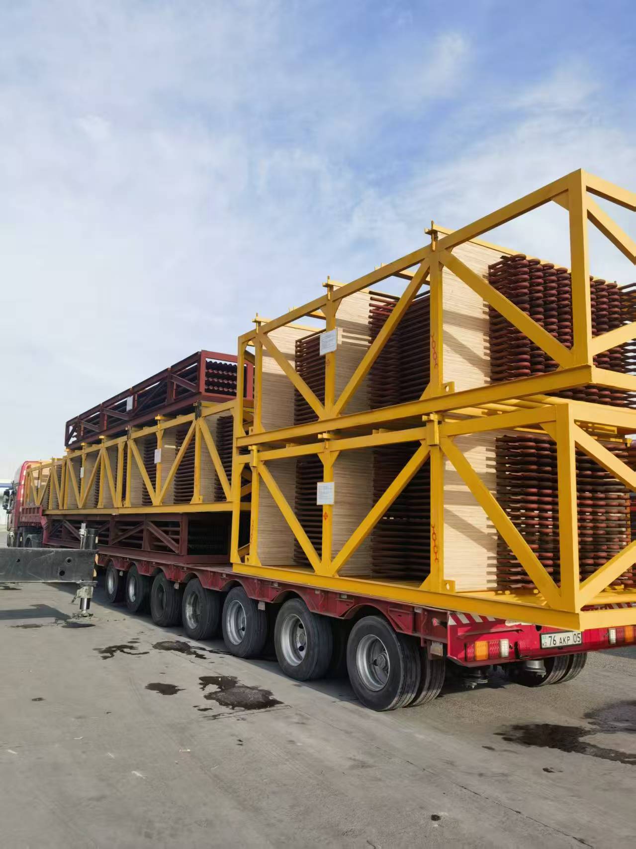 Building materials transported by land – customs clearance scenario