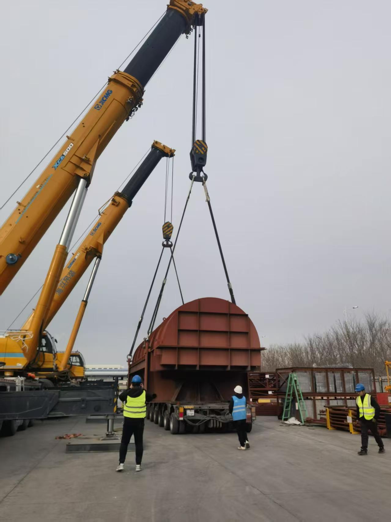 Oversized cargo handling for urgent air freight import clearance