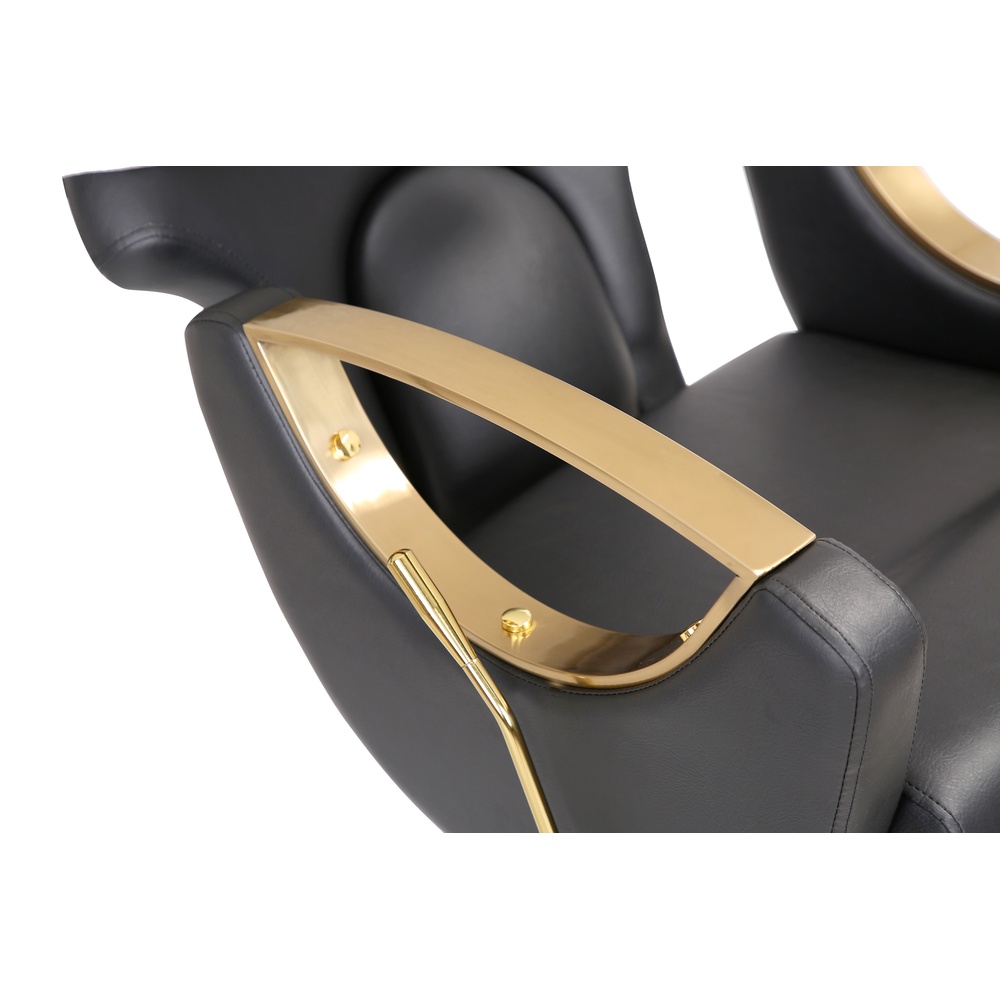 Barber chair HZ8765BK back view