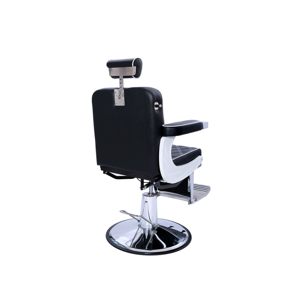 Barber chair HZ8770 detail of PU leather surface