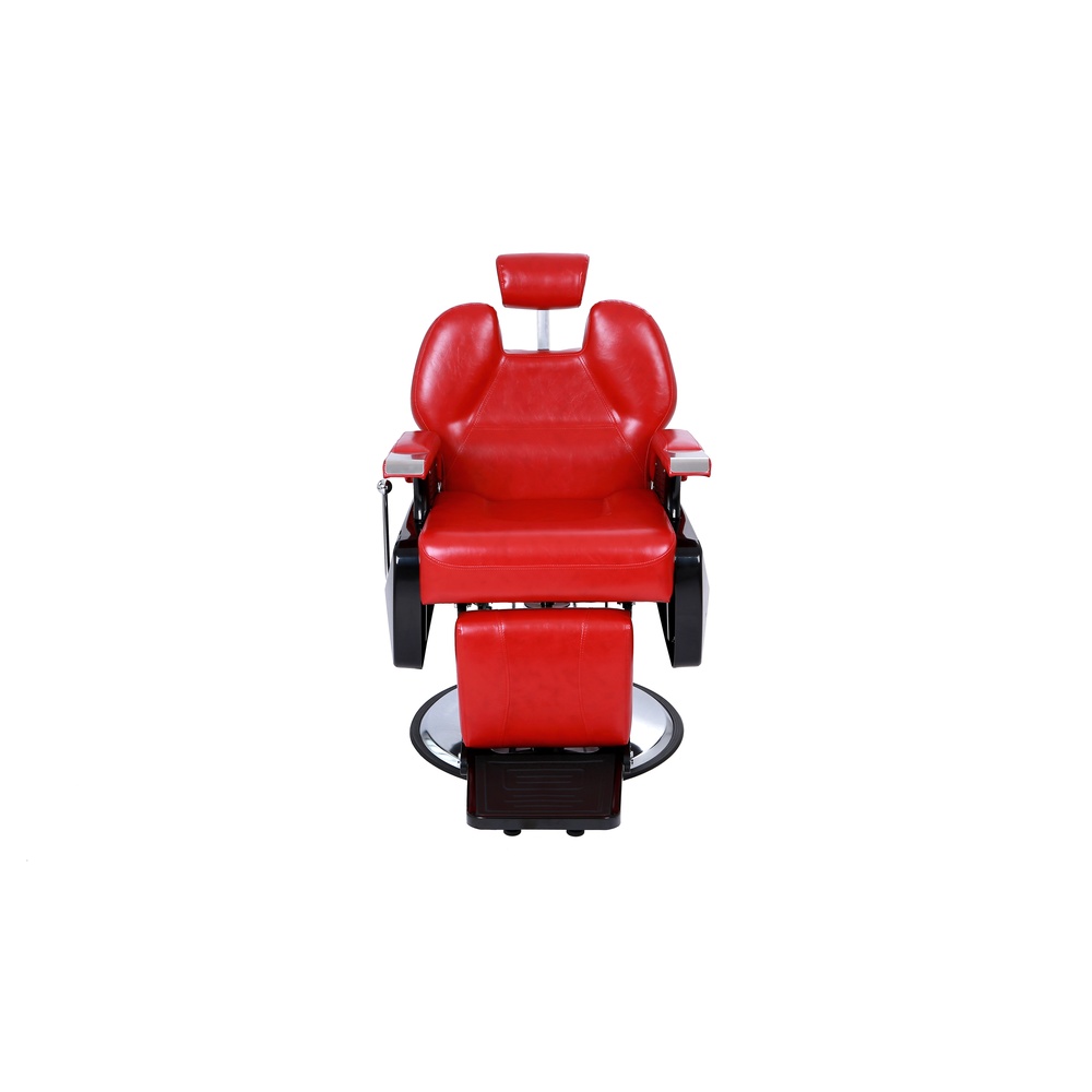 HZ8702CRD professional barber chair with PU leather and aluminum alloy construction