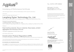 EU certification