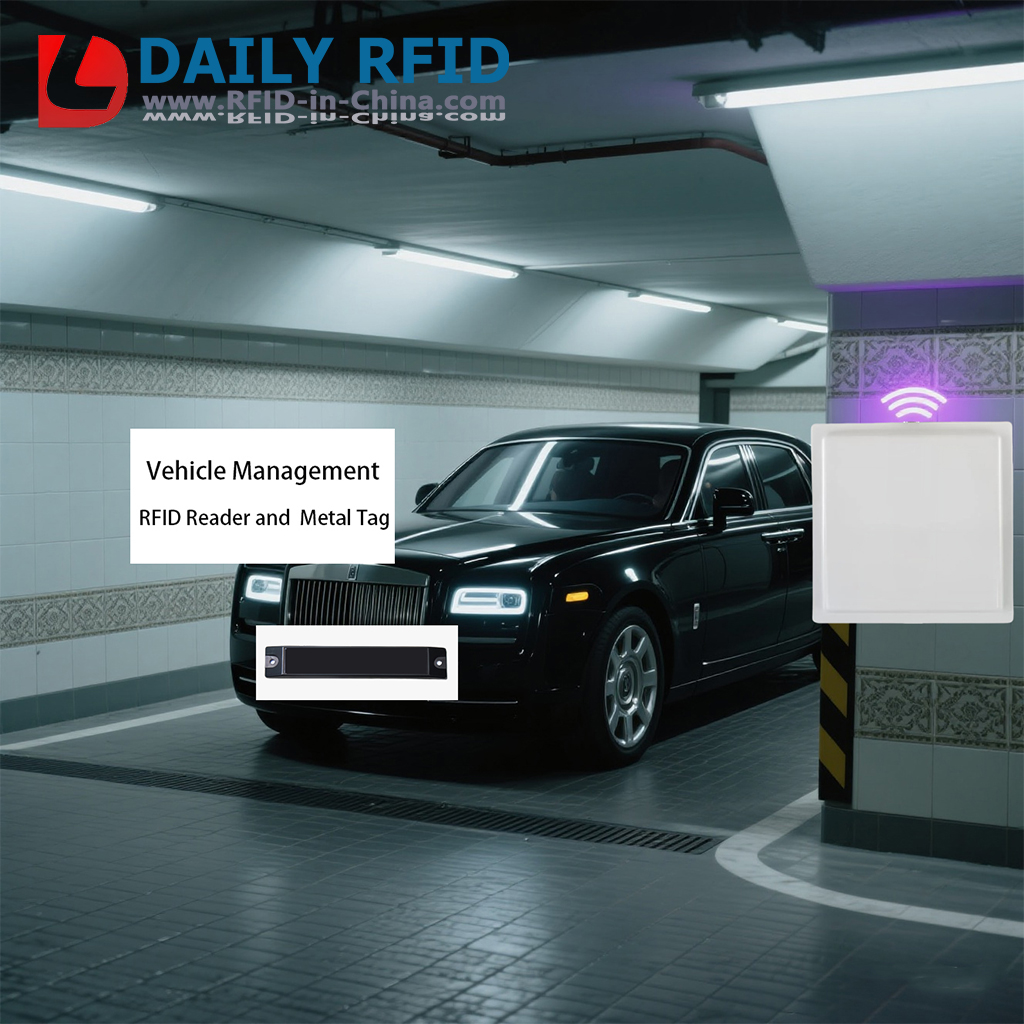Metal-resistant vehicle management tag<p class=