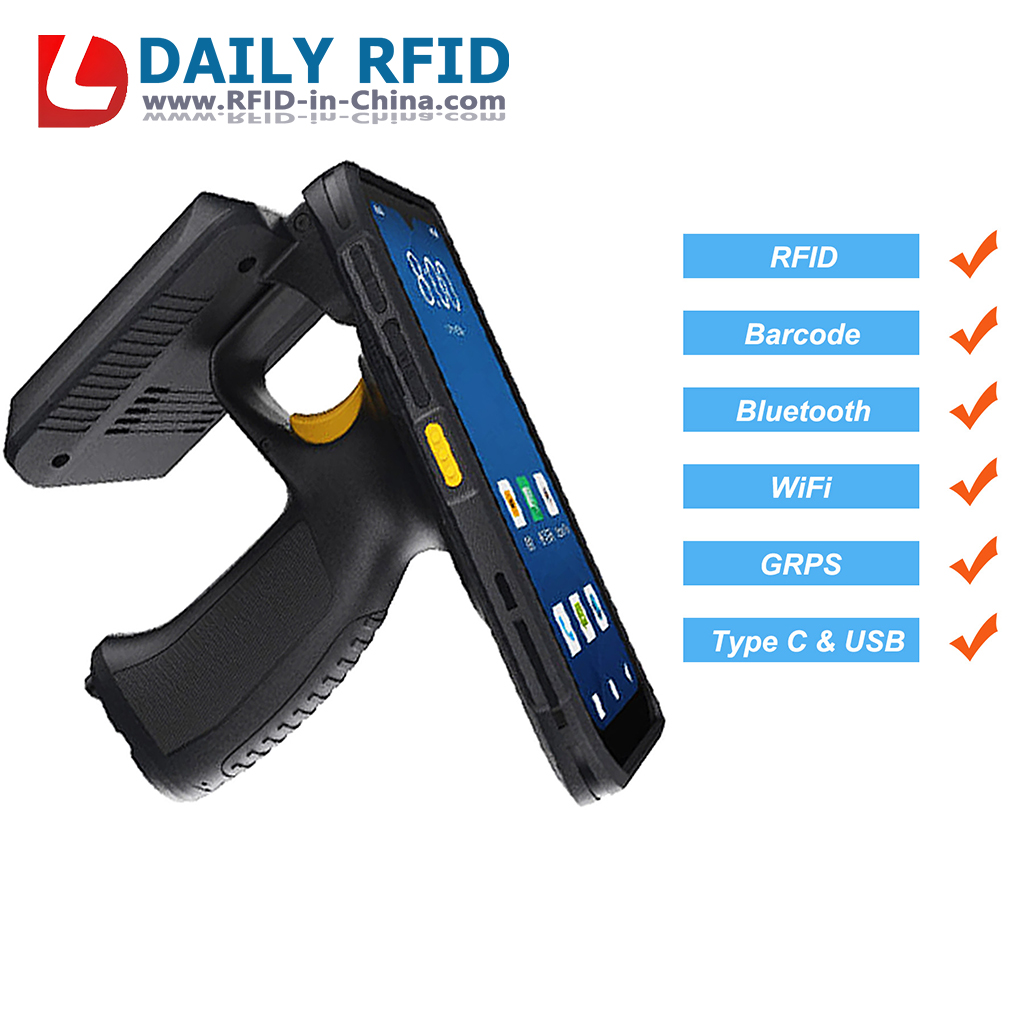 DL1280 Industrial PDA UHFHFLF Handheld Reader (1)<p class=